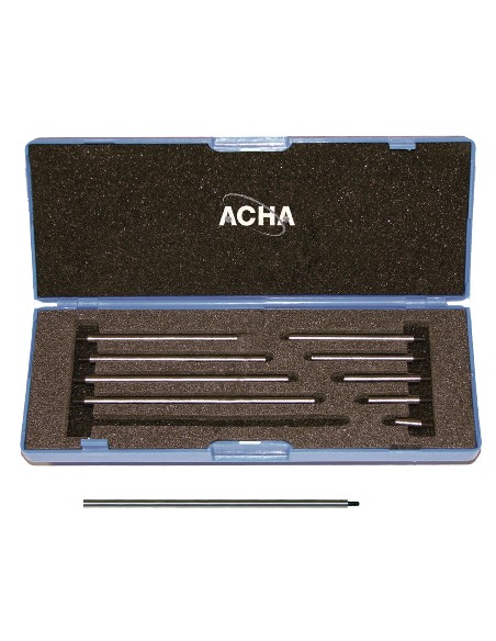 Juego con 10 Alargaderas / Extensiones de acero inox. De 10 a 100mm