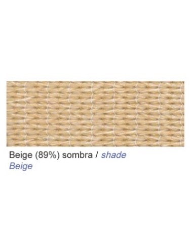 MALLA DE SOMBREO ESPECIAL VELAS BEIGE 320 g/m