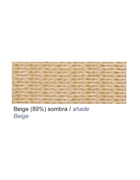 MALLA DE SOMBREO ESPECIAL VELAS BEIGE 320 g/m