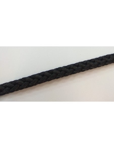 CUERDA CORDEL GRANITO NYLON TRENZADO DE 6  ROLLO *NEGRO* 200M Fabricada seg