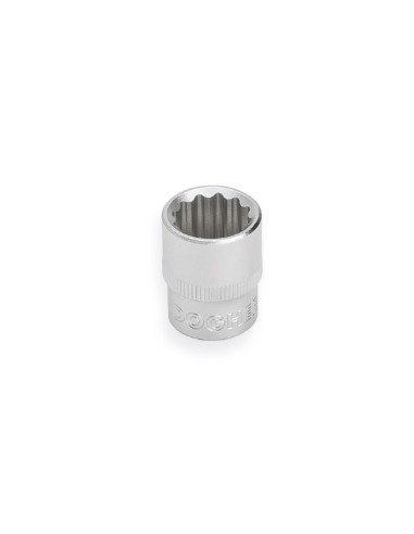 VASO BIHEXAGONAL 3/8 CrV 6MM