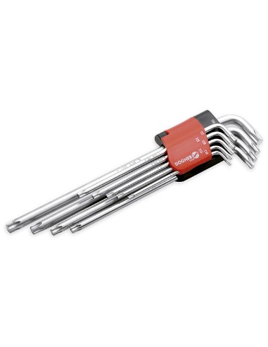 JUEGO LLAVES MACHO TORX XL 9PZAS T10-T50