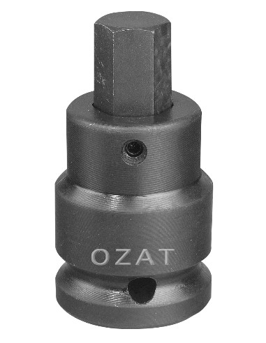 3/4" Vaso de impacto. Punta hexagonal de 2 piezas