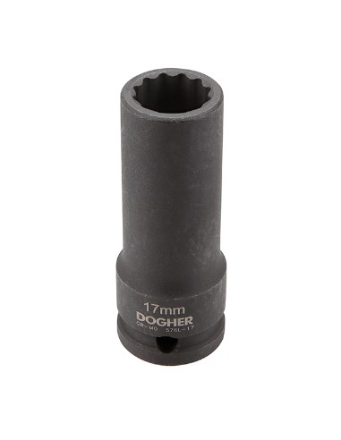 VASO IMPACTO CrMo BI-HEX LARGO 1/2-13MM