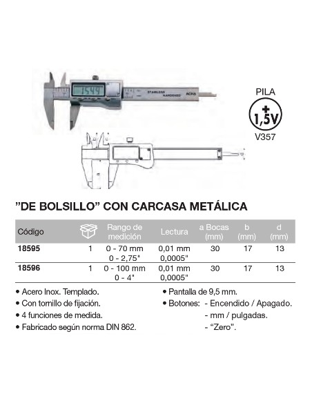 Calibre digital 