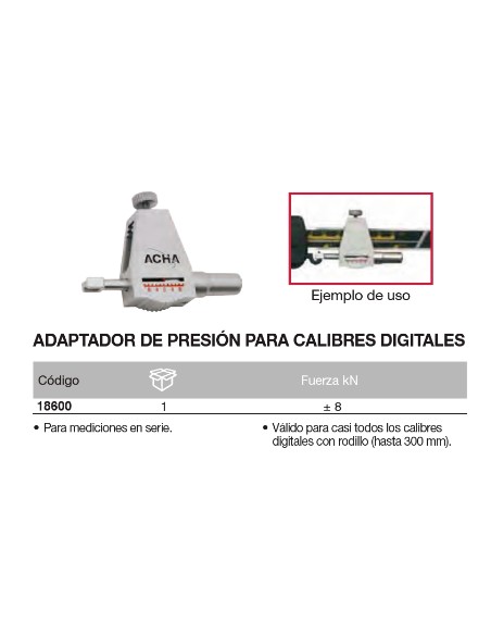 Adaptador de  presi