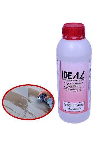 LIMPIADOR, QUITA PEGAMENTO, RESTAURADOR ALUMINIO *IDEAL 1L<